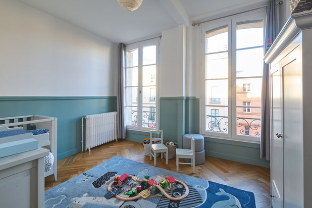 Chambre enfant-renovation-appartement-Versailles