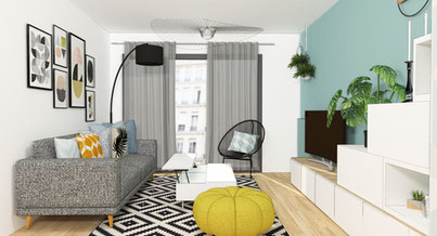 Photo d'un projet de Aménagement Appartement à Poissy