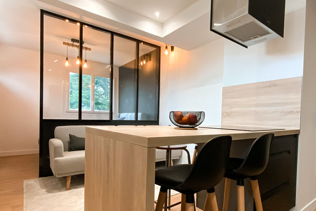 Pièce à vivre-renovation-appartement-Carrières-sur-Seine