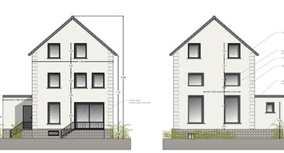 Photo d'un projet de Surélévation Maison à Sartrouville