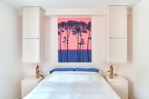 Chambre parentale-construction-appartement-Versailles