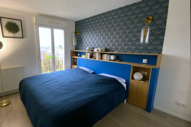 Chambre-renovation-appartement-Suresnes