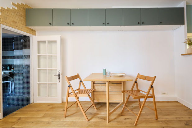 Pièce à vivre-renovation-appartement-Paris