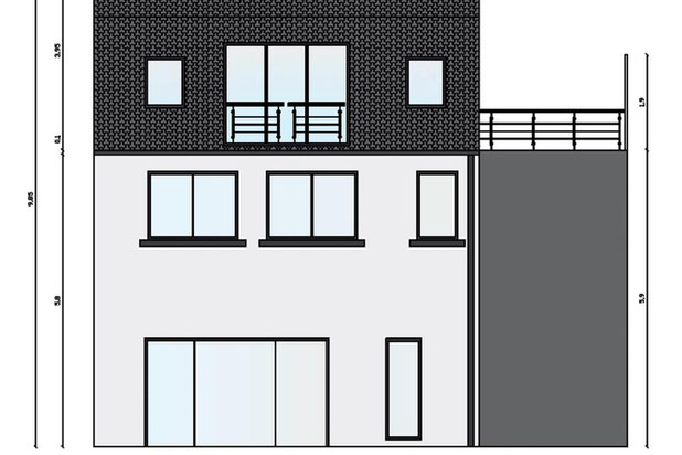 Conception-surelevation-maison-Sartrouville