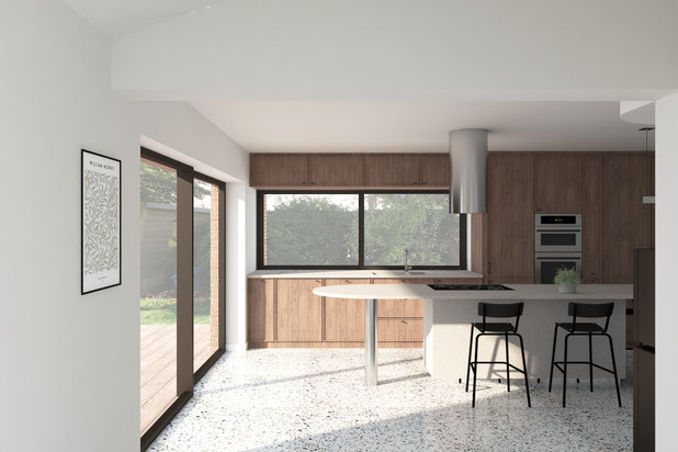Cuisine VNA04-agrandissement_extension-maison-Villeneuve-d'Ascq