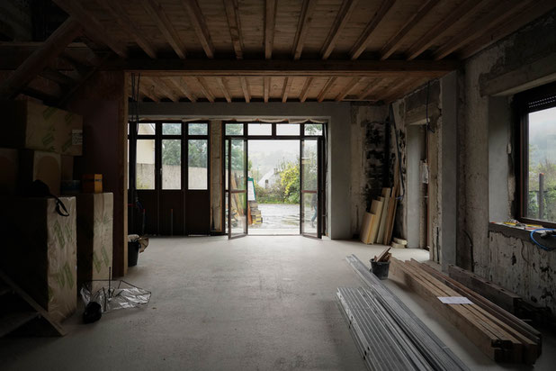 Vue intérieure-rehabilitation-maison-Laruns