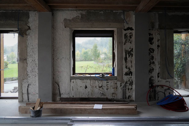 Vue intérieure-rehabilitation-maison-Laruns