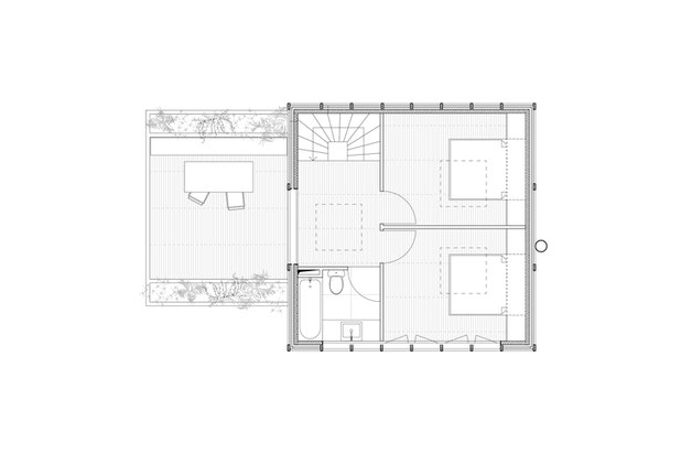 Plan projet-surelevation-maison-Colombes