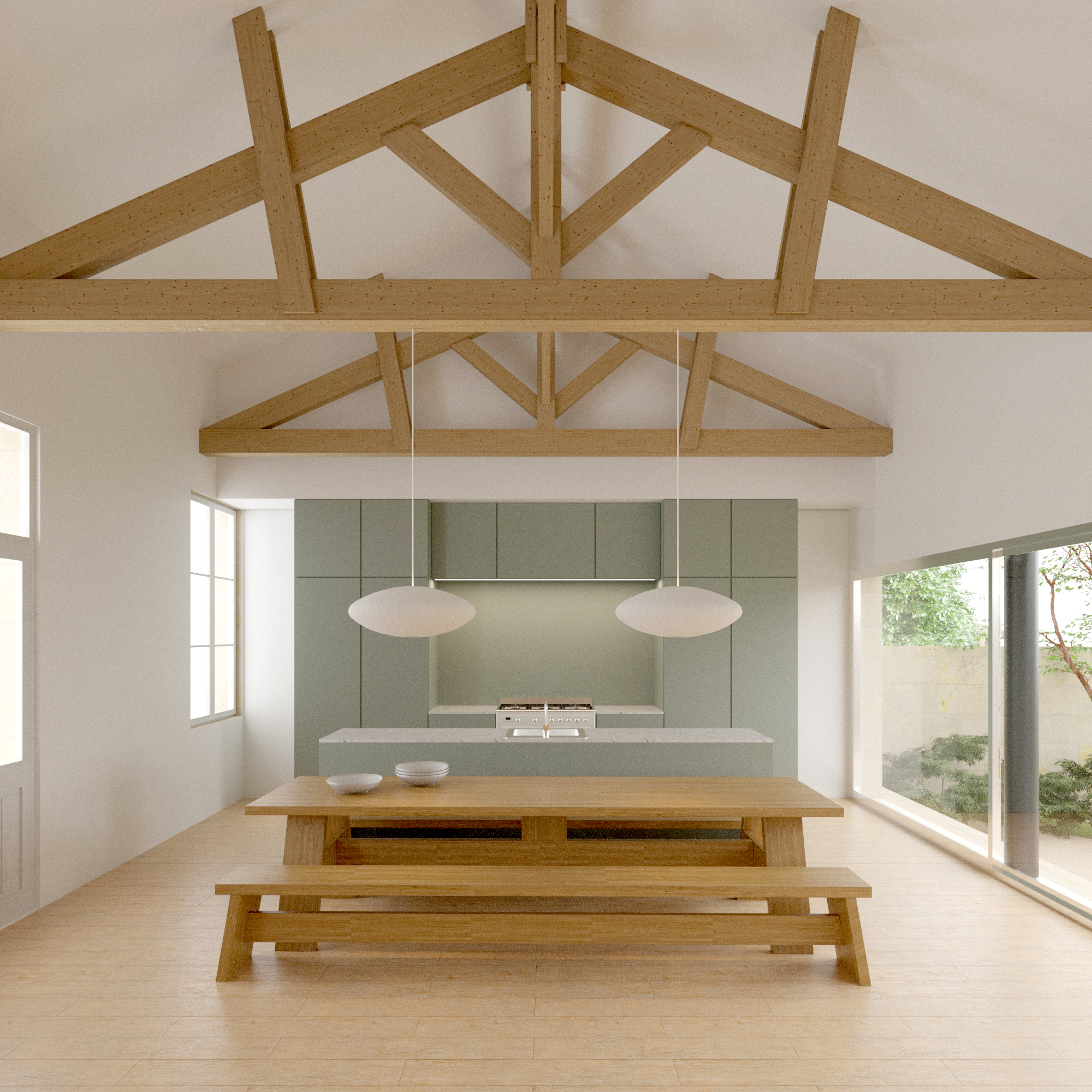 SAINTE-EULALIE – extension de maison Cantal