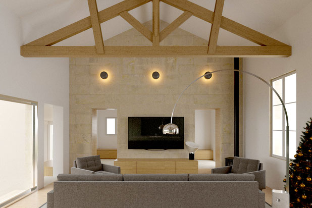 Salon-agrandissement_extension-maison-Sainte-Eulalie