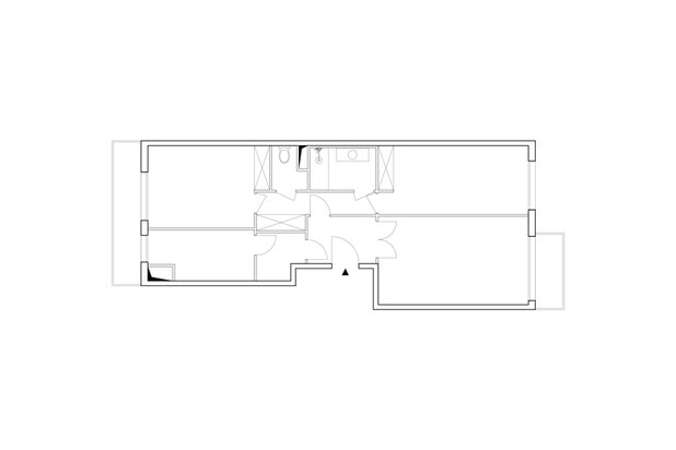 Plan existant-renovation-appartement-Paris