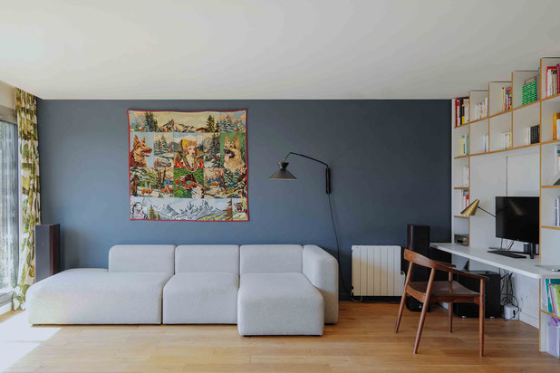 Salon-renovation-appartement-Paris