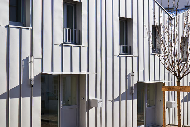Impasse mouillard_l'entrée des maisons et leur parvis-construction-logement-Lyon