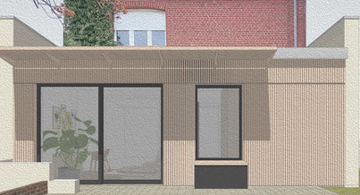 Photo d'un projet de Réhabilitation Extension à Marly