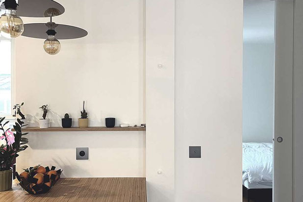 détail îlot central sur mesure-renovation-appartement-Paris