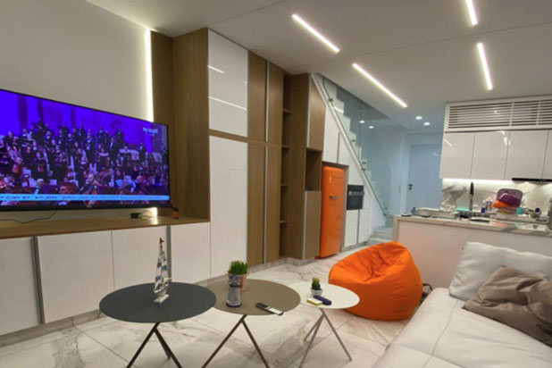 Tv room-renovation-appartement-Eivissa