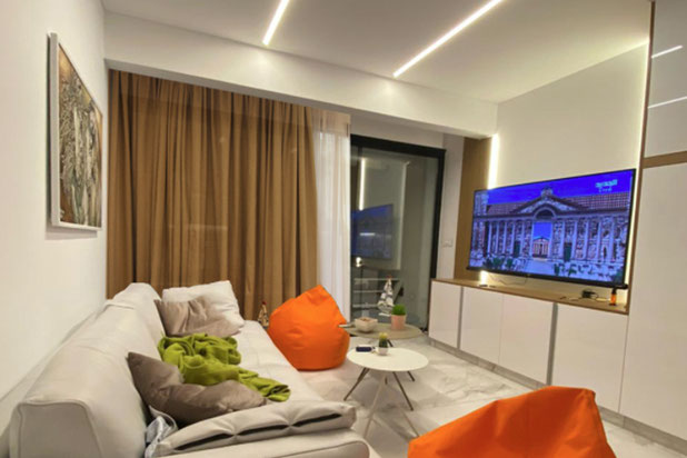 Tv room-renovation-appartement-Eivissa