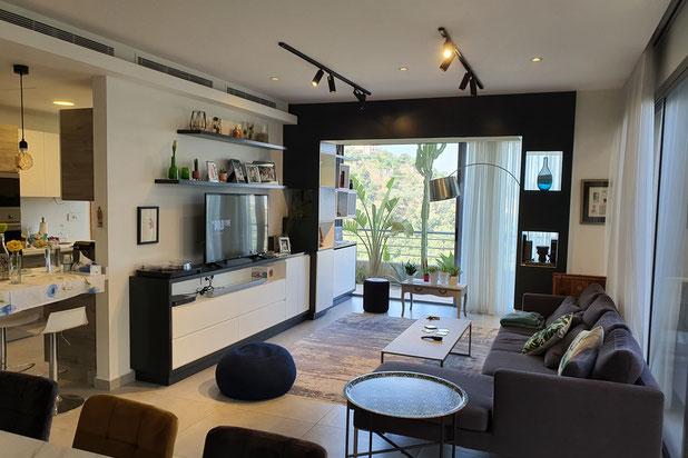 Salon-renovation-appartement-Villard-de-Lans