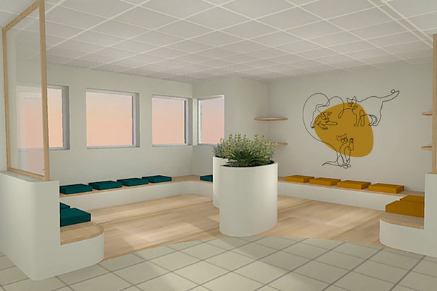 Salle d'attente chats-amenagement-autre-Oisemont