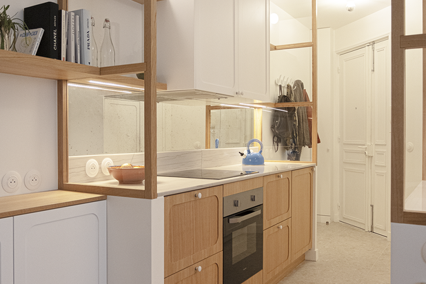 Cuisine baigneur 2-renovation-appartement-Paris