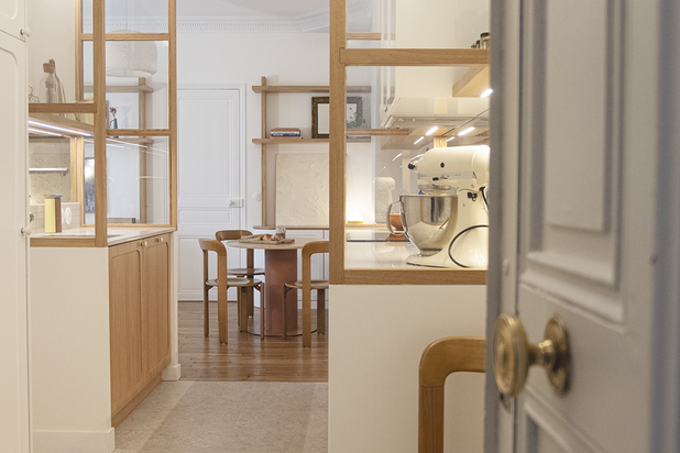 Entrée baigneur-renovation-appartement-Paris