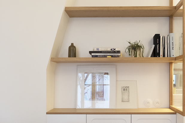 Salle à manger baigneur-renovation-appartement-Paris