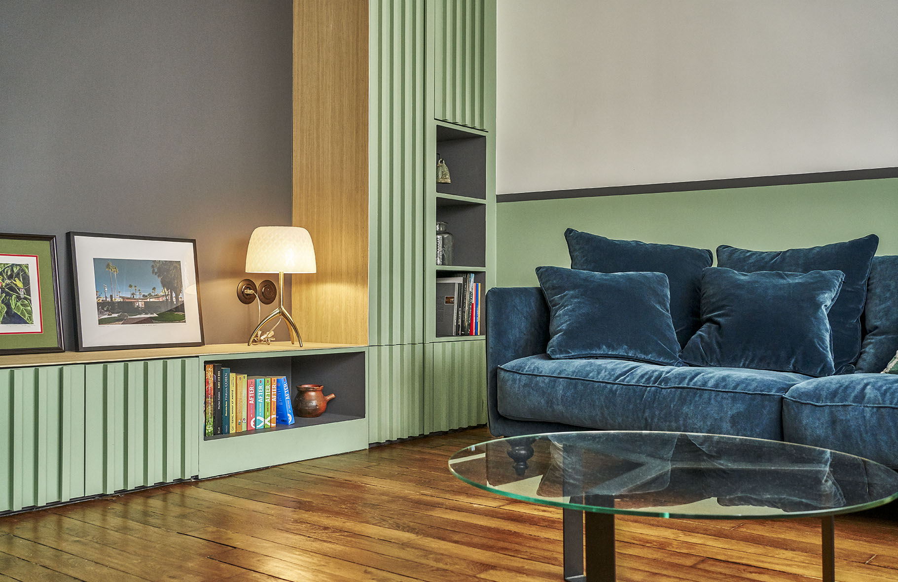 Deux pièces de caractère – rénovation d'appartement Gard