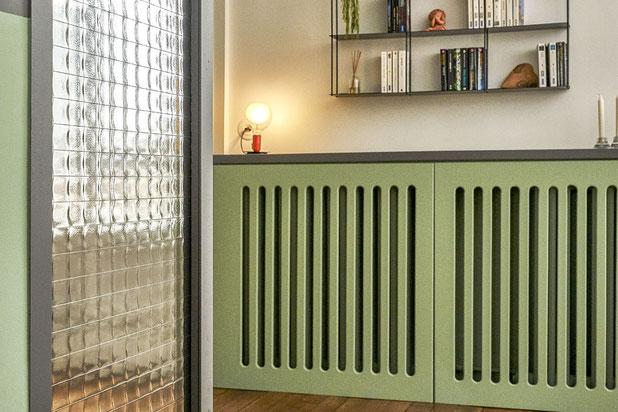 Salle à manger caron-renovation-appartement-Courbevoie