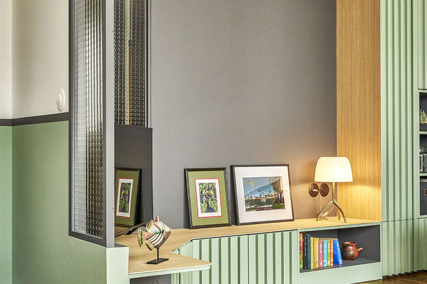 Salon caron 2-renovation-appartement-Courbevoie