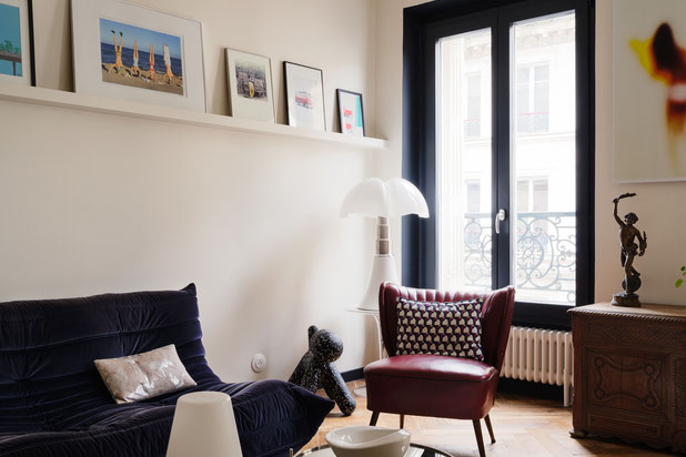 Salon chateau-renovation-appartement-Paris