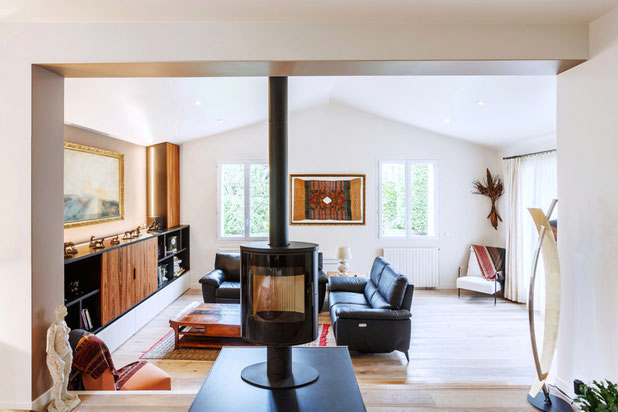 Vue sur salon-renovation-maison-Paris