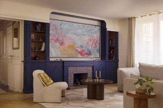 Séjour-renovation-appartement-Paris