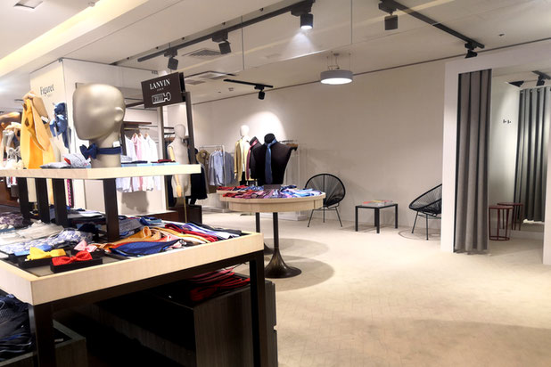 Ring Chemises Galeries Lafayette Homme-renovation-boutique_local-Paris
