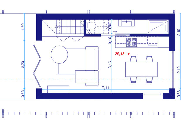 Plan RDC-construction-maison-Lo Barnechea