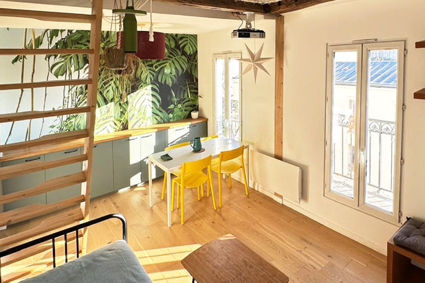 séjour-rehabilitation-appartement-Paris