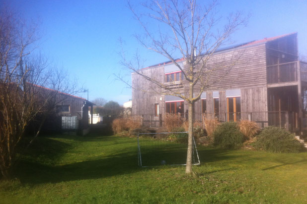 élévation sud-construction-maison-Le Thou