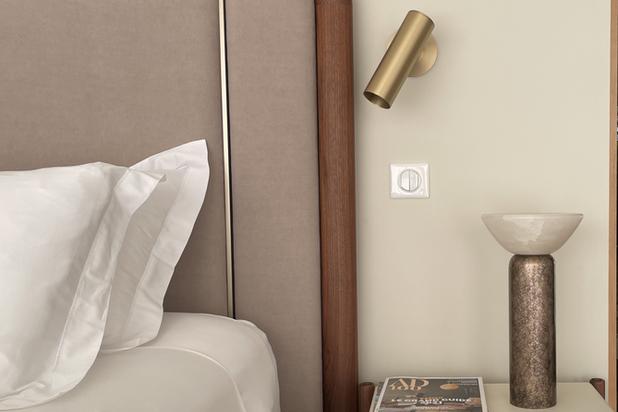 Détails mobilier et accessoires chambre master.-renovation-maison-Ajaccio