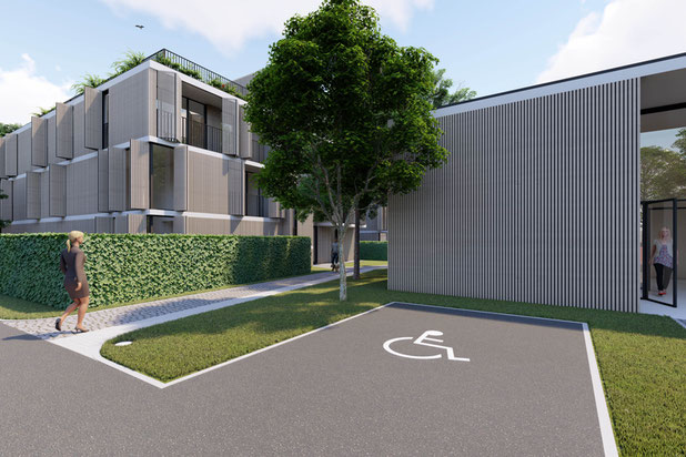 Vue depuis la rue-construction-logement-Cannes-Écluse
