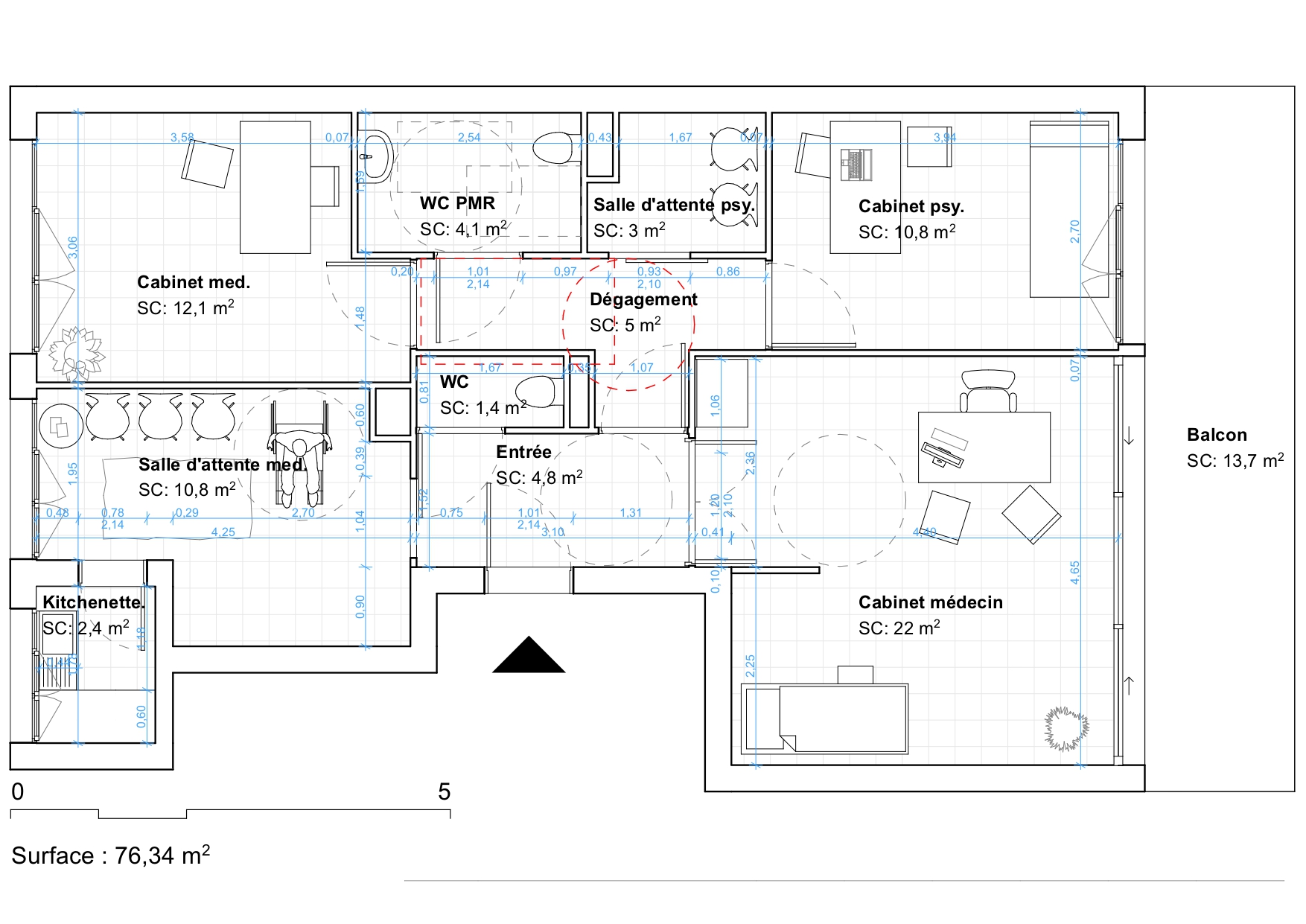 MED – rénovation d'appartement Bouches-du-Rhône