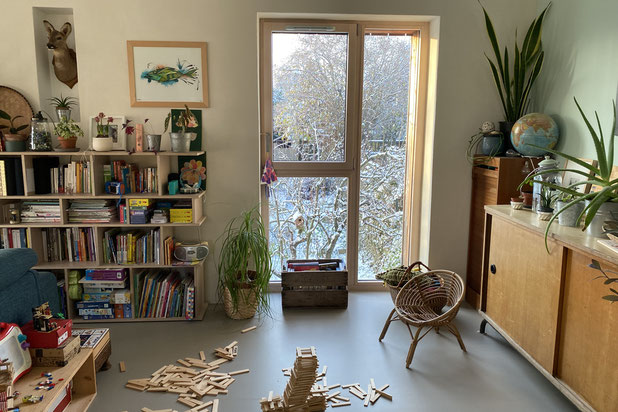 Salon-renovation-maison-Hérouville-Saint-Clair