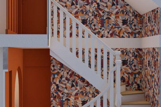 Escalier-renovation-maison-Cairon