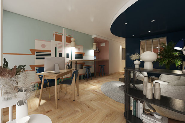 Agence immobilière (visuel 3D)-amenagement-boutique_local-La Ciotat