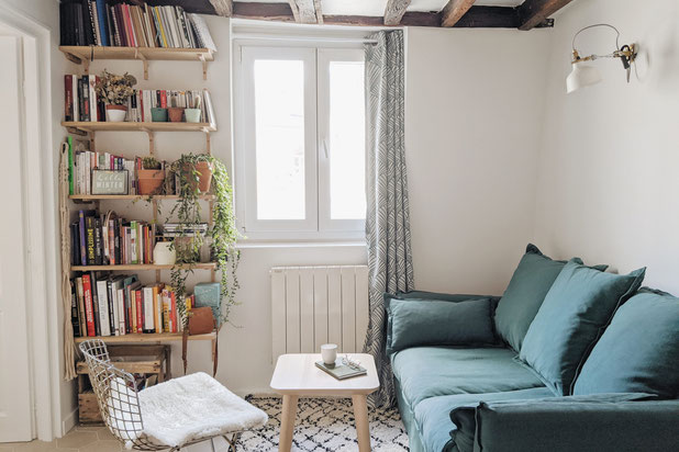 Séjour-renovation-appartement-Paris