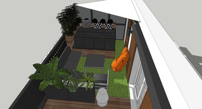 Photo d'un projet de Aménagement Aménagement extérieur à Courbevoie
