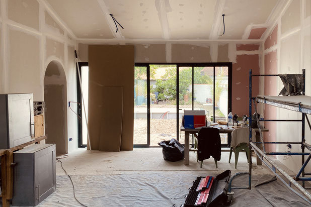 Chantier-agrandissement_extension-maison-La Rochelle