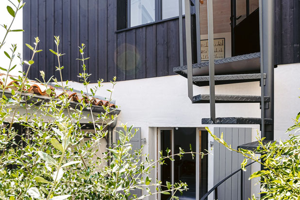 Vue extérieure-surelevation-maison-La Flotte