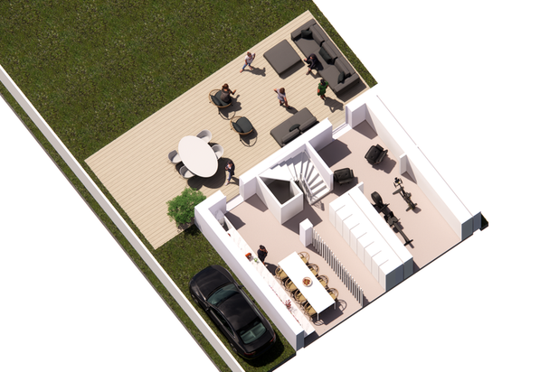 Rez-de-chaussée-amenagement-maison-Clamart