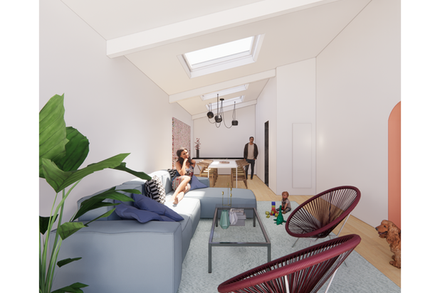 Le salon-amenagement-maison-Orléans