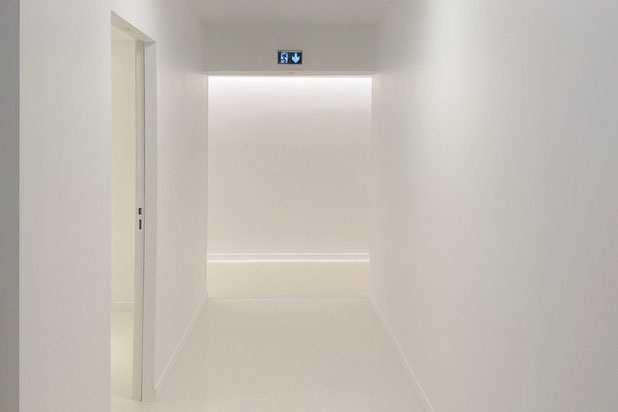 Entrée des cabines-renovation-equipement-Paris