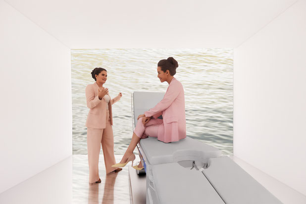 Etude pour une cabine de soin-renovation-equipement-Paris